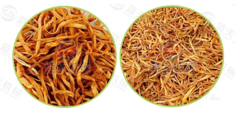 黃花菜網帶烘干機烘干工藝 