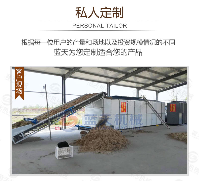 木耳網(wǎng)帶烘干機(jī)私人定制