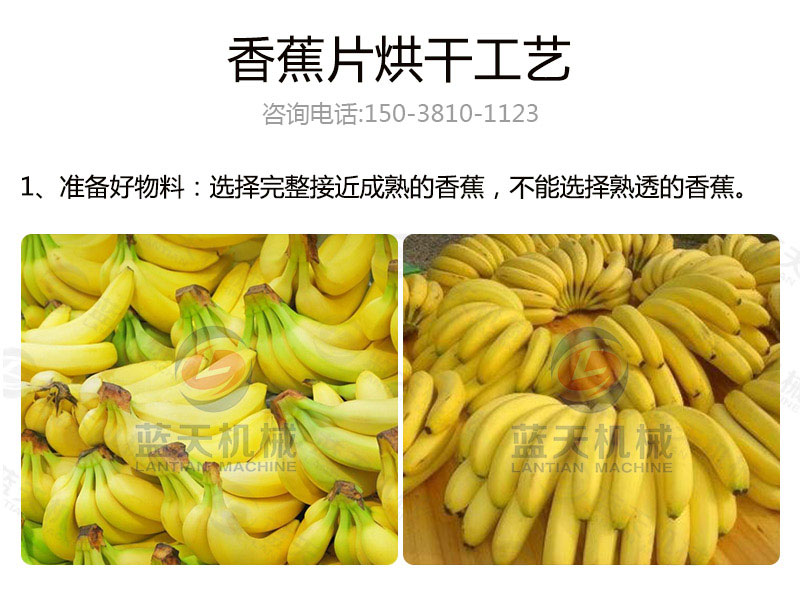 香蕉片網帶烘干機烘干工藝