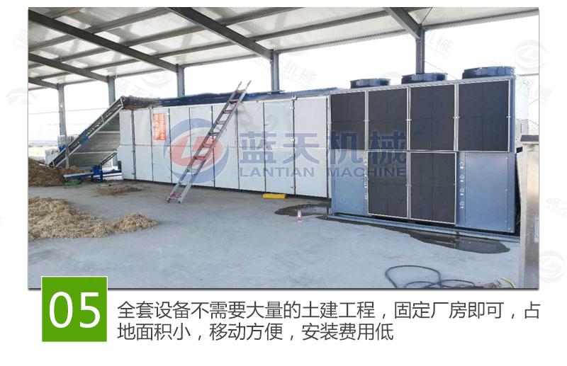 花生網(wǎng)帶式烘干機特點