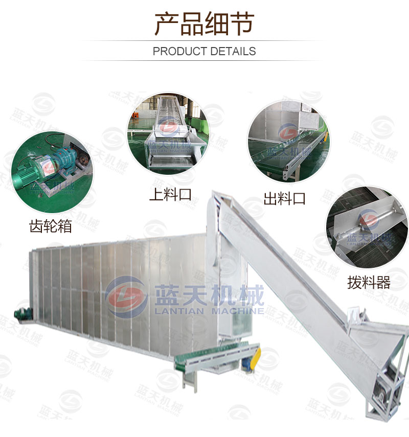 黃蜀葵網(wǎng)帶式烘干機產(chǎn)品細(xì)節(jié)