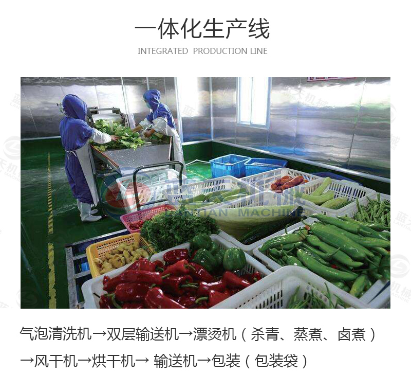  氣泡清洗機一體化生產線